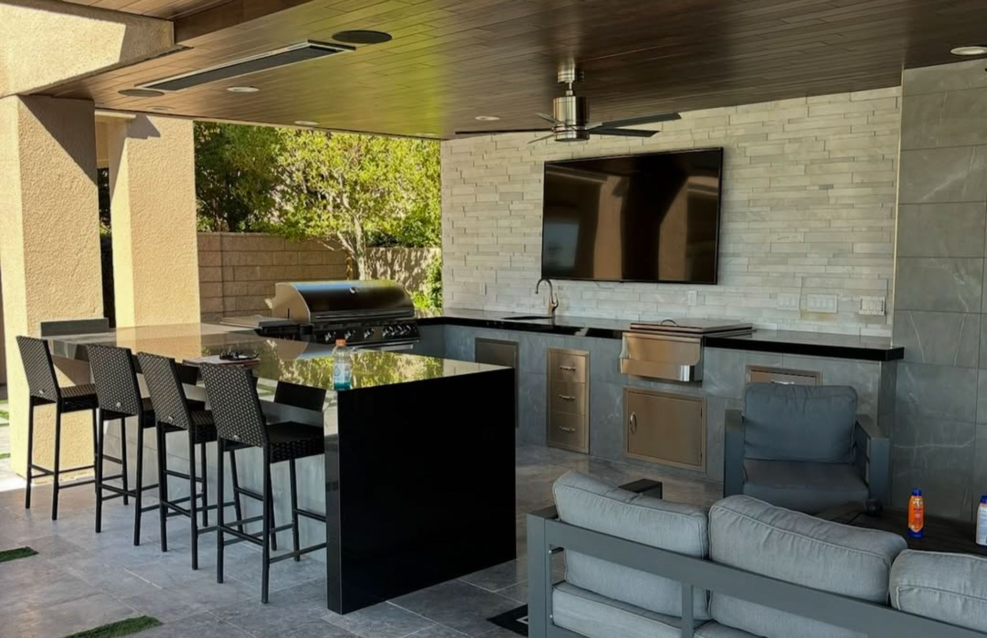 Every Seat's the Best Seat: A Nevada Backyard Made for Living Large