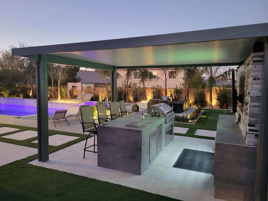 Entertain in Style with a Las Vegas Backyard That Does It All