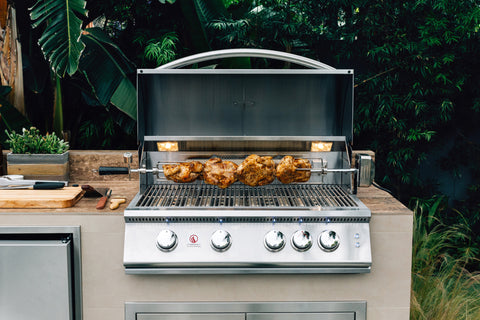 The Sizzler Series with rotisserie - set it and forget it