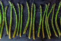 Ginger-Miso Grilled Asparagus