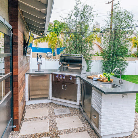 You never go wrong with granite indoors or outdoors